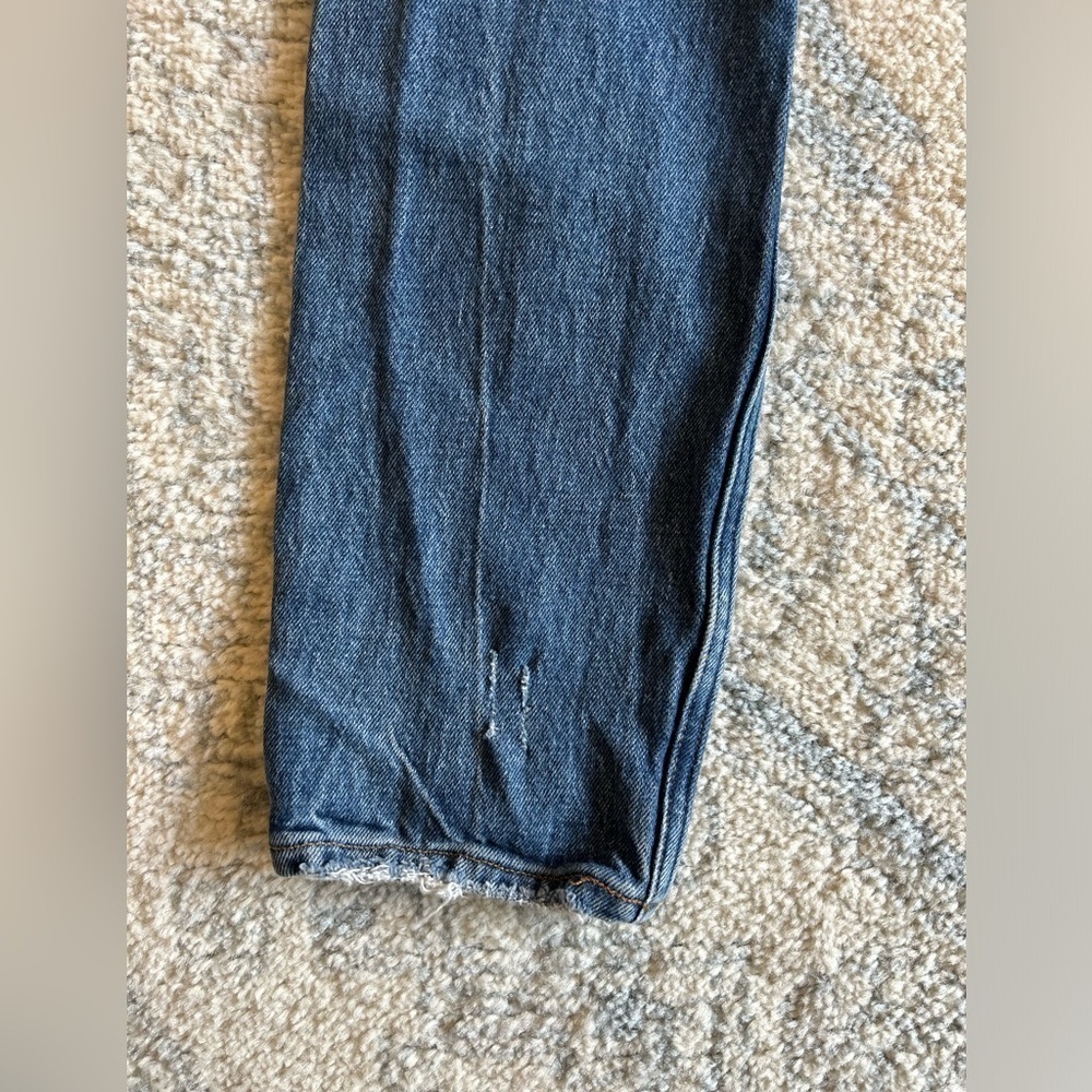 Abercrombie & Fitch Women’s Distressed Denim The Skinny High Rise size 28 or 6 - Picture 9 of 9